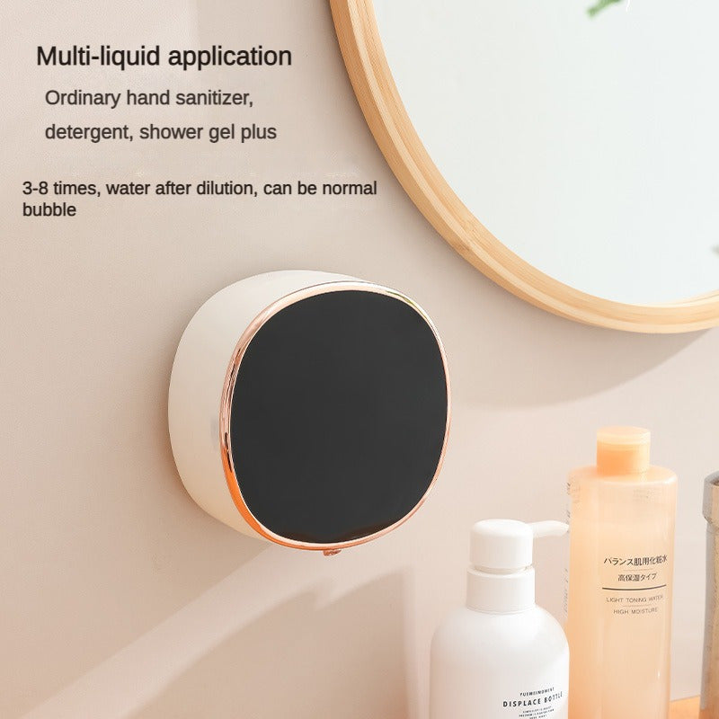 Dispensador Automático de Jabón Espumoso LED con Pantalla de Temperatura, 280ml, Sensor Infrarrojo Sin Contacto, Recargable por USB, 1200mAh