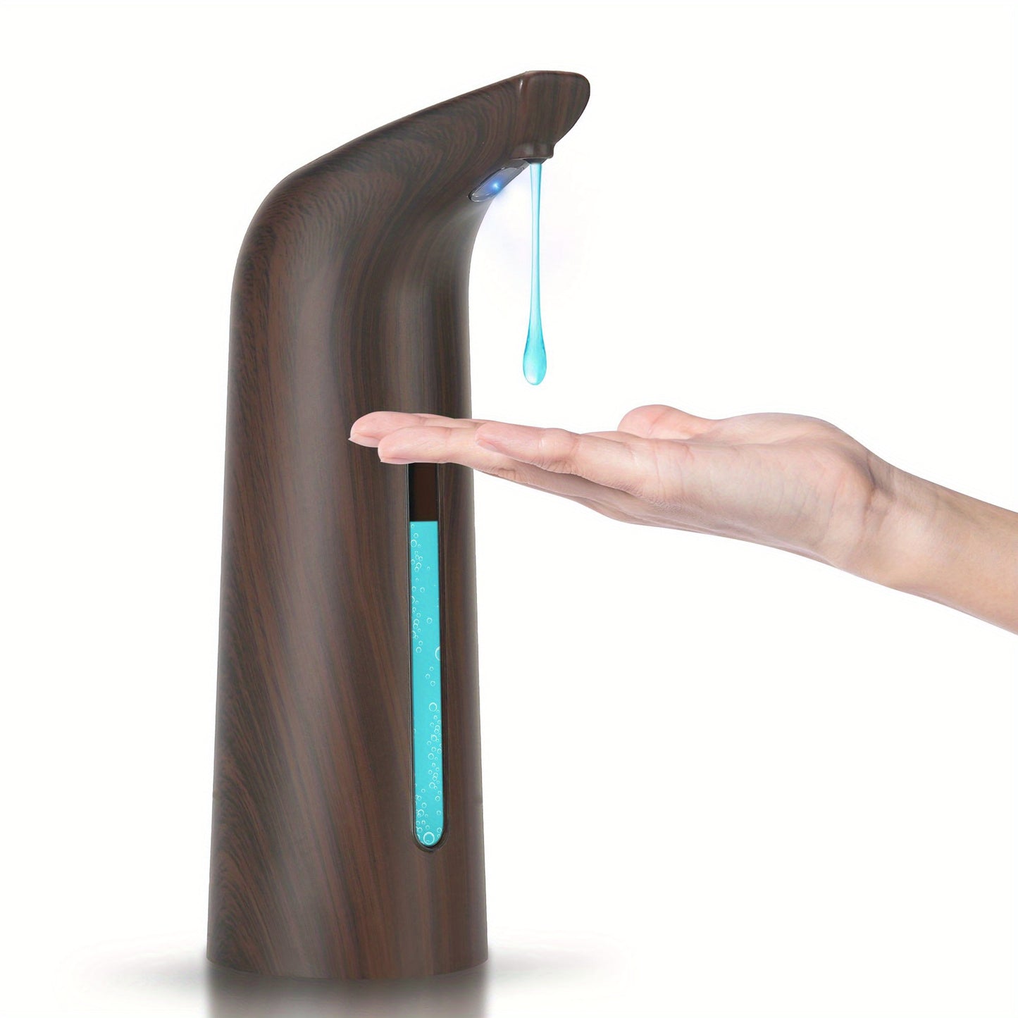 Dispensador Automático de Jabón con Sensor Infrarrojo, Generador de Espuma, Impermeable, Operación Sin Contacto, Ideal para Baño, Cocina y Oficina