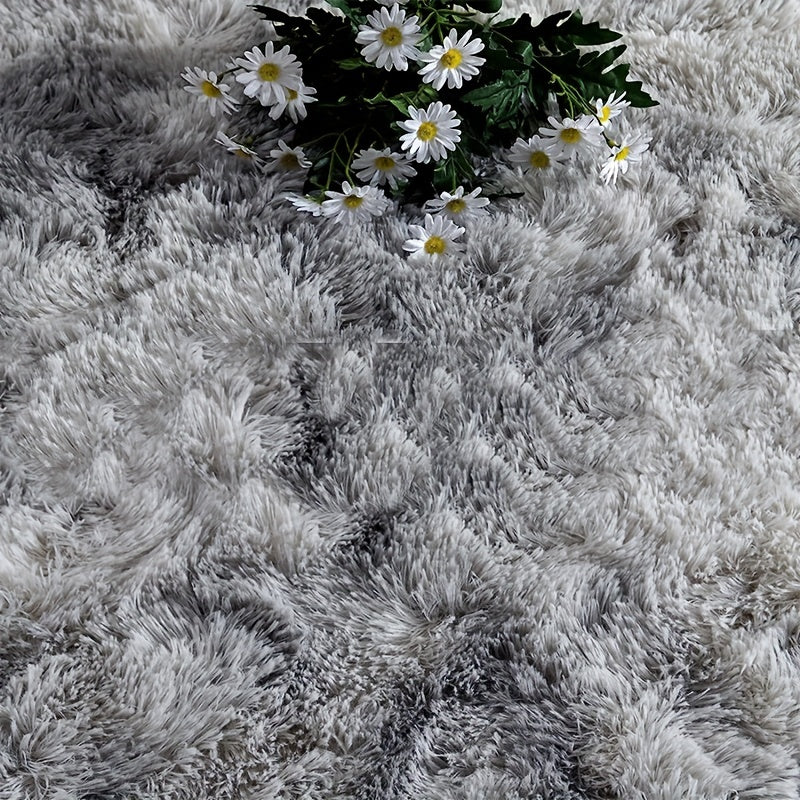 Alfombra Moderna Rectangular Tie-Dye - Alfombra Shaggy Súper Suave para Sala, Estudio y Comedor, Decoración de Hogar