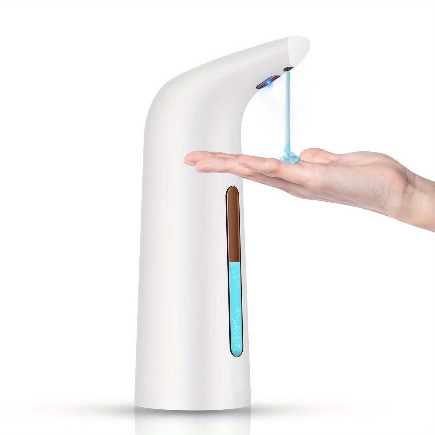 Dispensador Automático de Jabón con Sensor Infrarrojo, Generador de Espuma, Impermeable, Operación Sin Contacto, Ideal para Baño, Cocina y Oficina