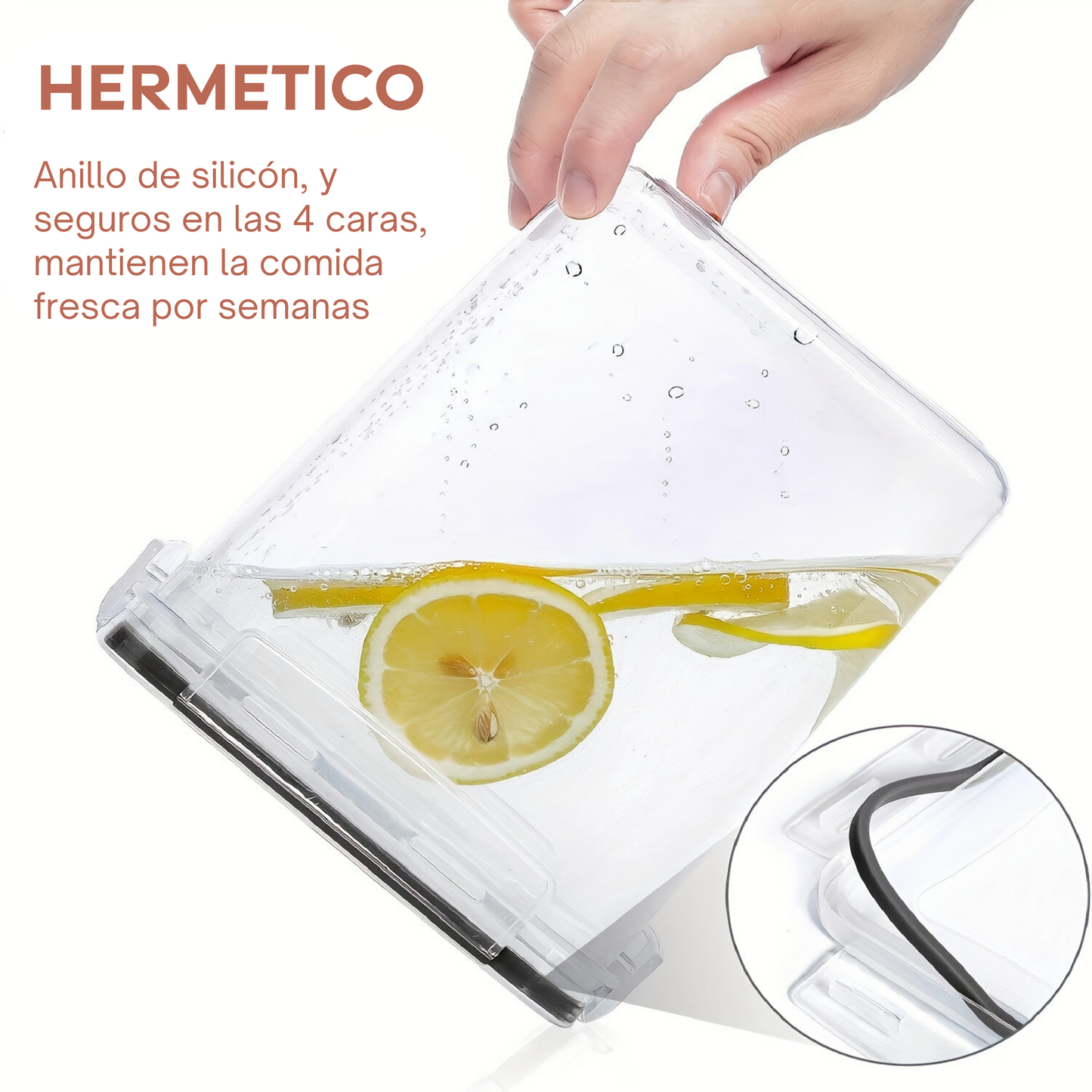 Set de 10 Contenedores Herméticos para Alimentos - Multi-Tamaño, Apilables y Transparencia Total, Incluye Etiquetas Reutilizables
