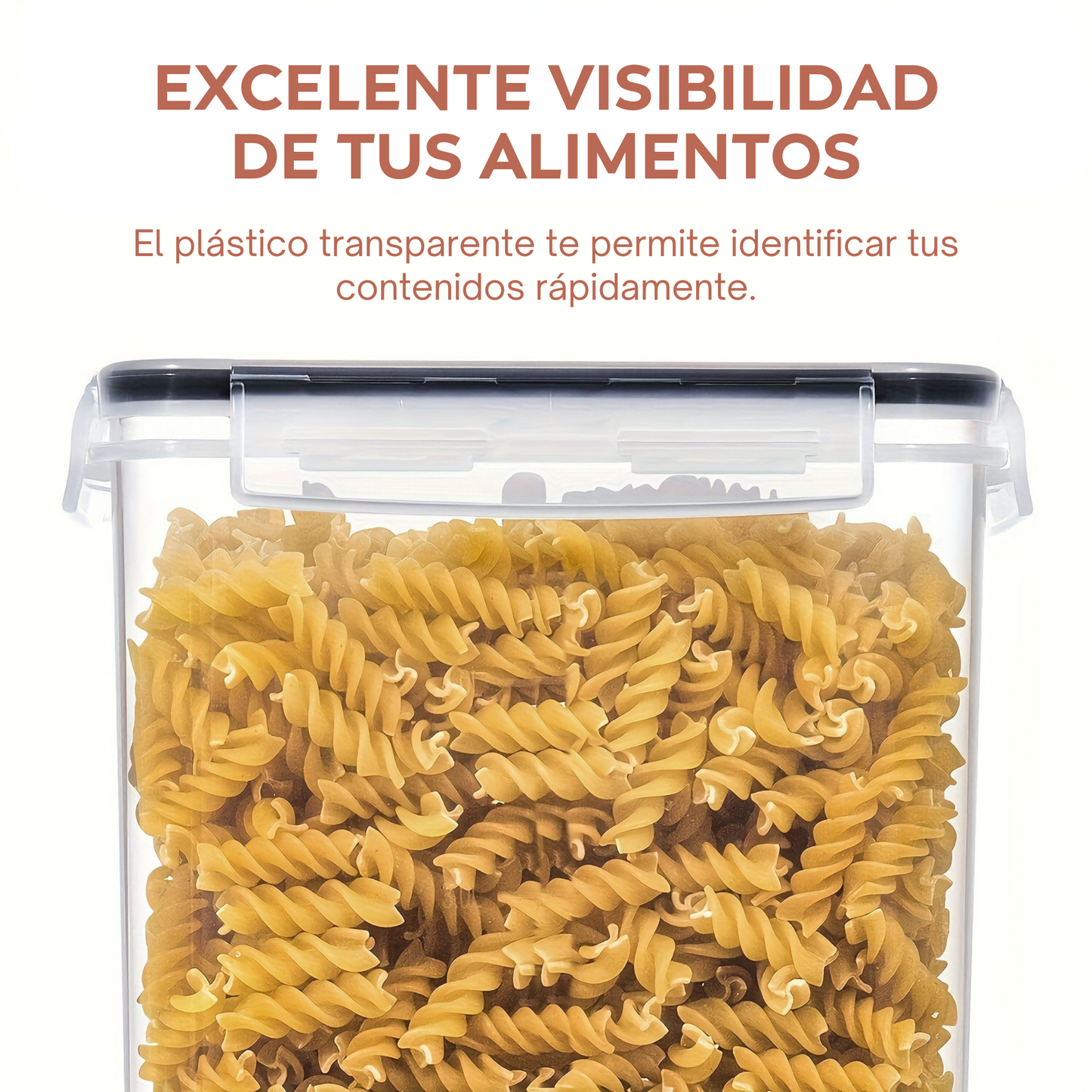 Set de 10 Contenedores Herméticos para Alimentos - Multi-Tamaño, Apilables y Transparencia Total, Incluye Etiquetas Reutilizables