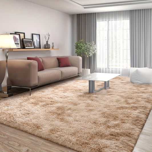 Alfombra Shaggy Suave - 220cm x 140cm, Ideal para Sala, Dormitorio y Uso Interior - Solo Lavado en Seco, Hecha de Poliéster